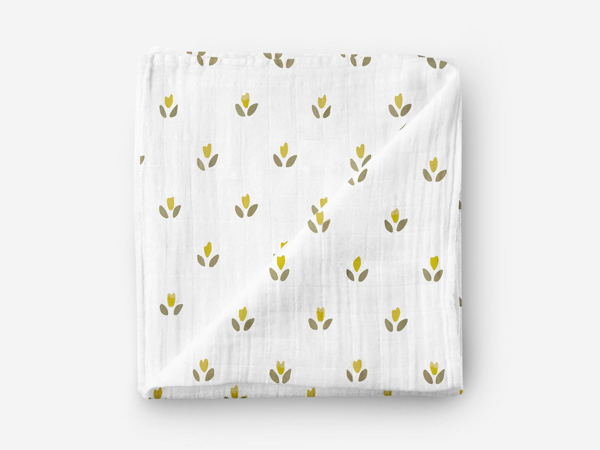 Minimal Lale Desenli Kumaş