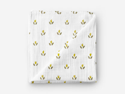 Minimal Lale Desenli Kumaş