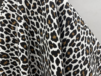 Leopar Desenli Pamuklu Kumaş