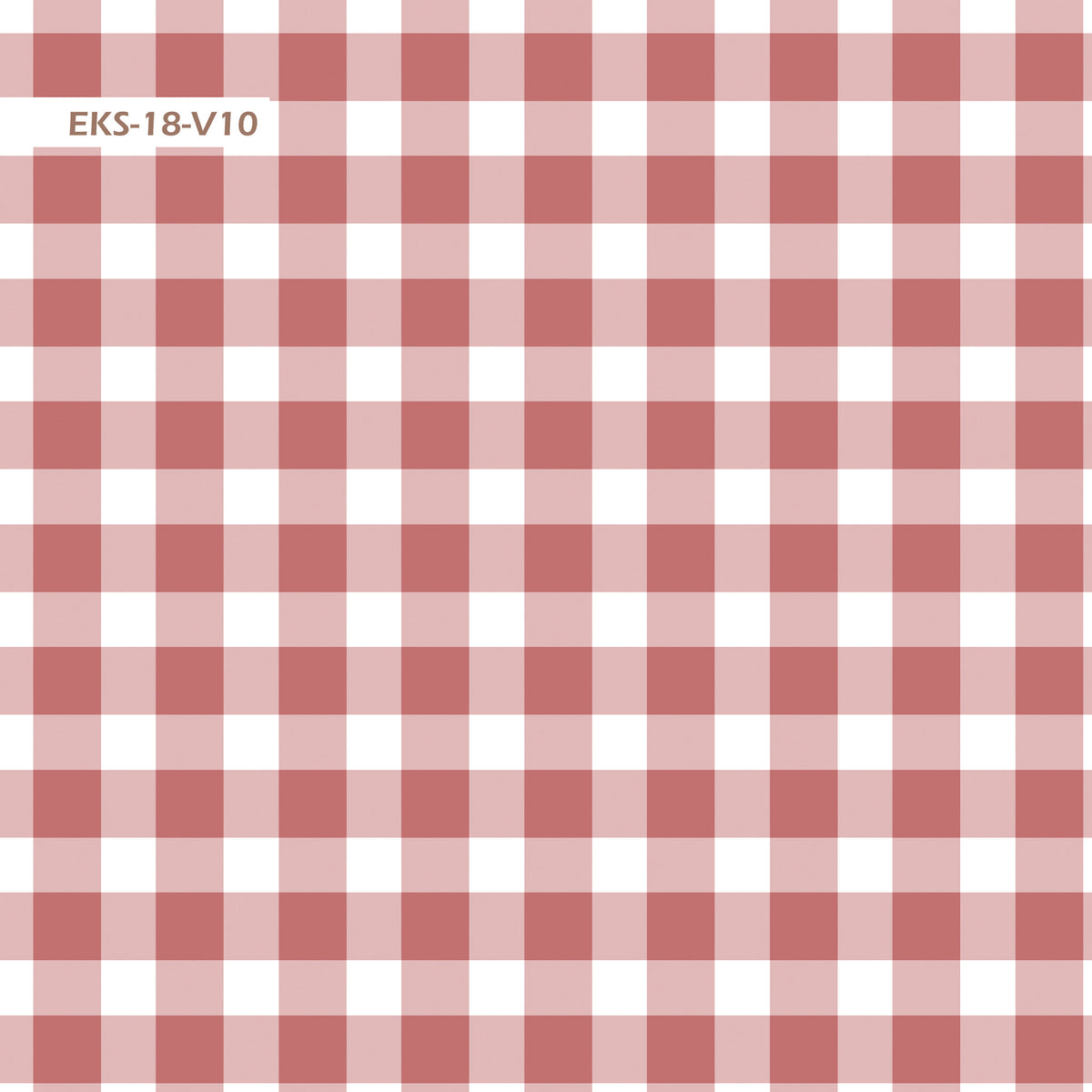 Klasik Ekose Desenli Kumaş