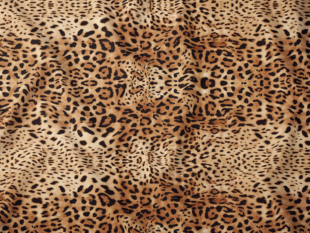 Leopar Desenli Kumaş