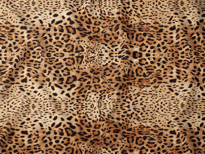 Leopar Desenli Kumaş