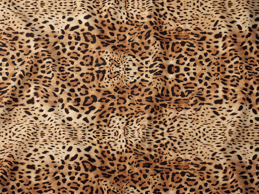 Leopar Desenli Kumaş